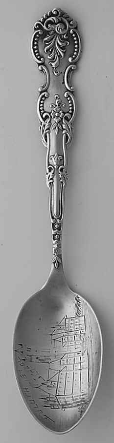 Minnesota Souvenir Spoon Duluth High School - No Box by Unknown Mfg Silver-1