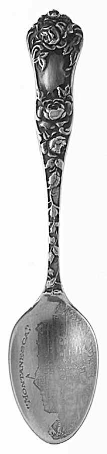 Pennsylvania Souvenir Spoon American Beauty By George W Shiebler - No Box by Unknown Mfg Silver-1