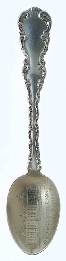 Pennsylvania Souvenir Spoon Wilkes Barre - No Box by Unknown Mfg Silver-1