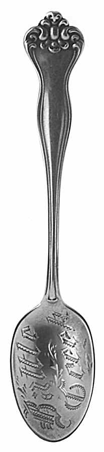 Michigan Souvenir Spoons Battle Creek - No Box by Unknown Mfg Silver-1