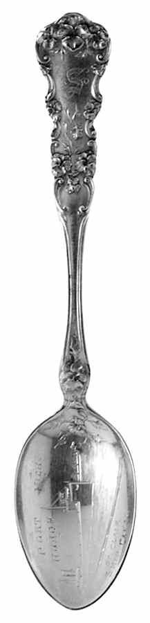 Michigan Souvenir Spoons Port Huron - No Box by Unknown Mfg Silver-1