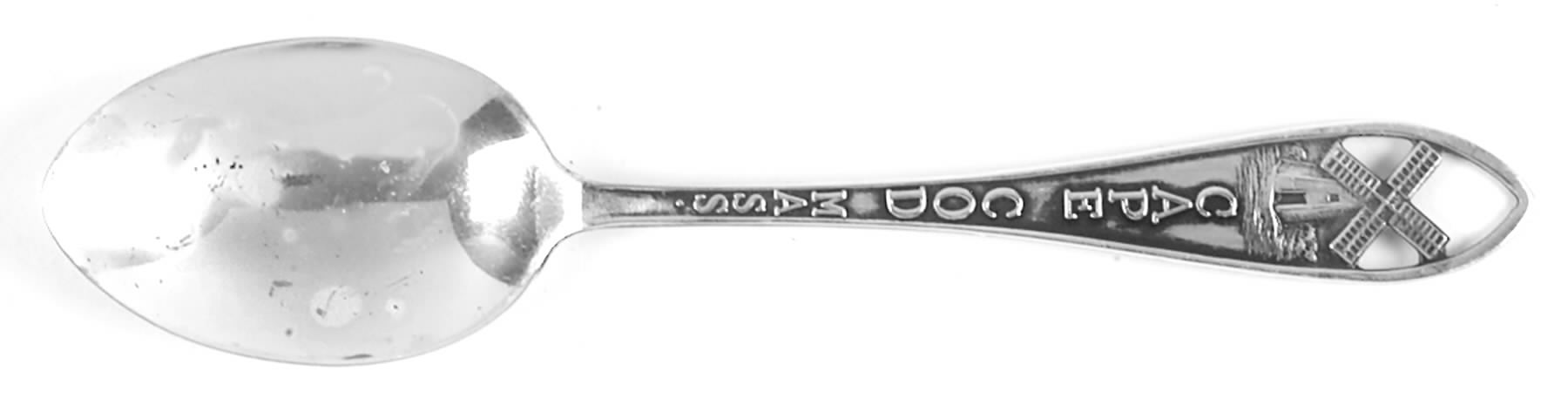 Massachusetts Souvenir Spoon Cape Cod-Demitasse - No Box by Unknown Mfg Silver-1