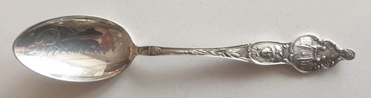 Kentucky Souvenir Spoon Paducah - No Box by Unknown Mfg Silver-1