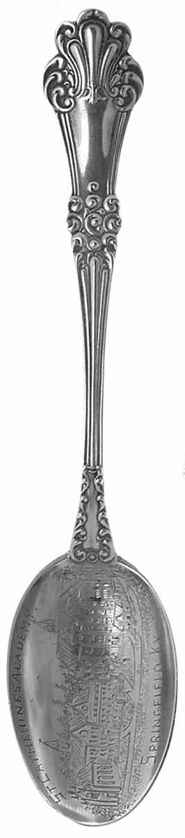 Kentucky Souvenir Spoon St Catherines Academy - No Box by Unknown Mfg Silver-1