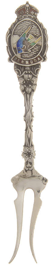 Various Sterling Souvenir Spoons Bermuda - No Box by Unknown Mfg Silver-1