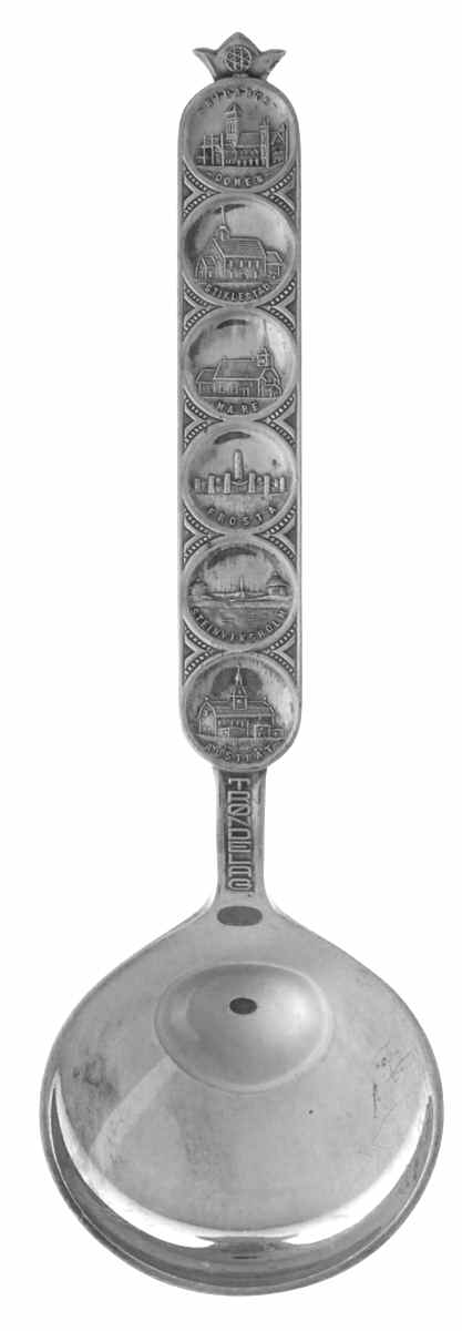 Various Sterling Souvenir Spoons Trondelag,Finland - No Box by Unknown Mfg Silver-1