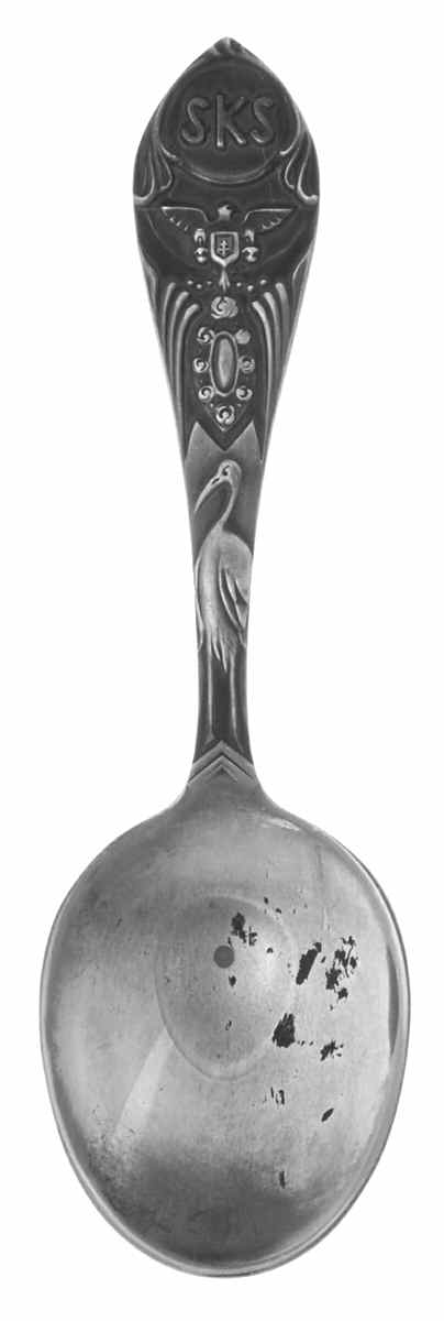 Various Sterling Souvenir Spoons Slovak Catholic Sokol - No Box by Unknown Mfg Silver-1