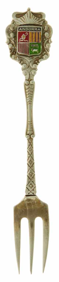 Various Sterling Souvenir Spoons Andorra - No Box by Unknown Mfg Silver-1