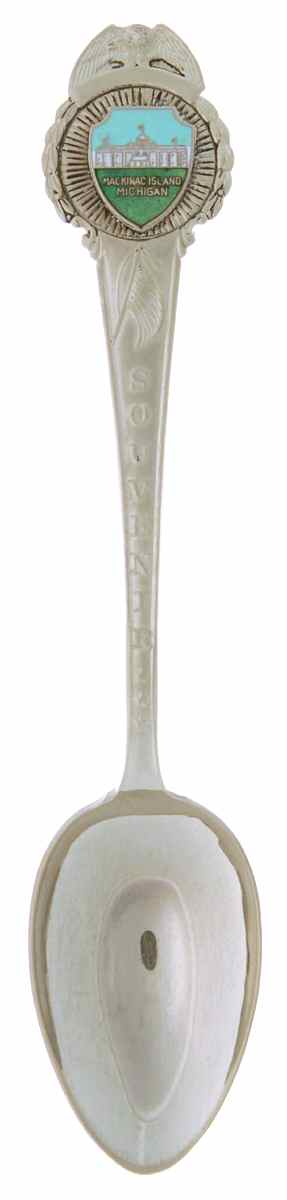 Various Sterling Souvenir Spoons Mackniac Island, Michigan - No Box by Unknown Mfg Silver-1