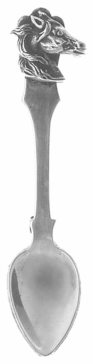 Various Sterling Souvenir Spoons Horse Head - No Box by Unknown Mfg Silver-1