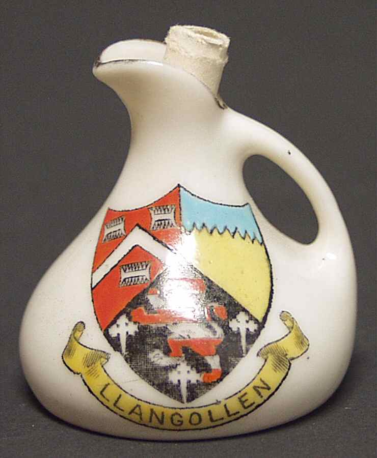 British Crested Ware Vessel-Langollen - No Box by Unknown Manufacturer-1