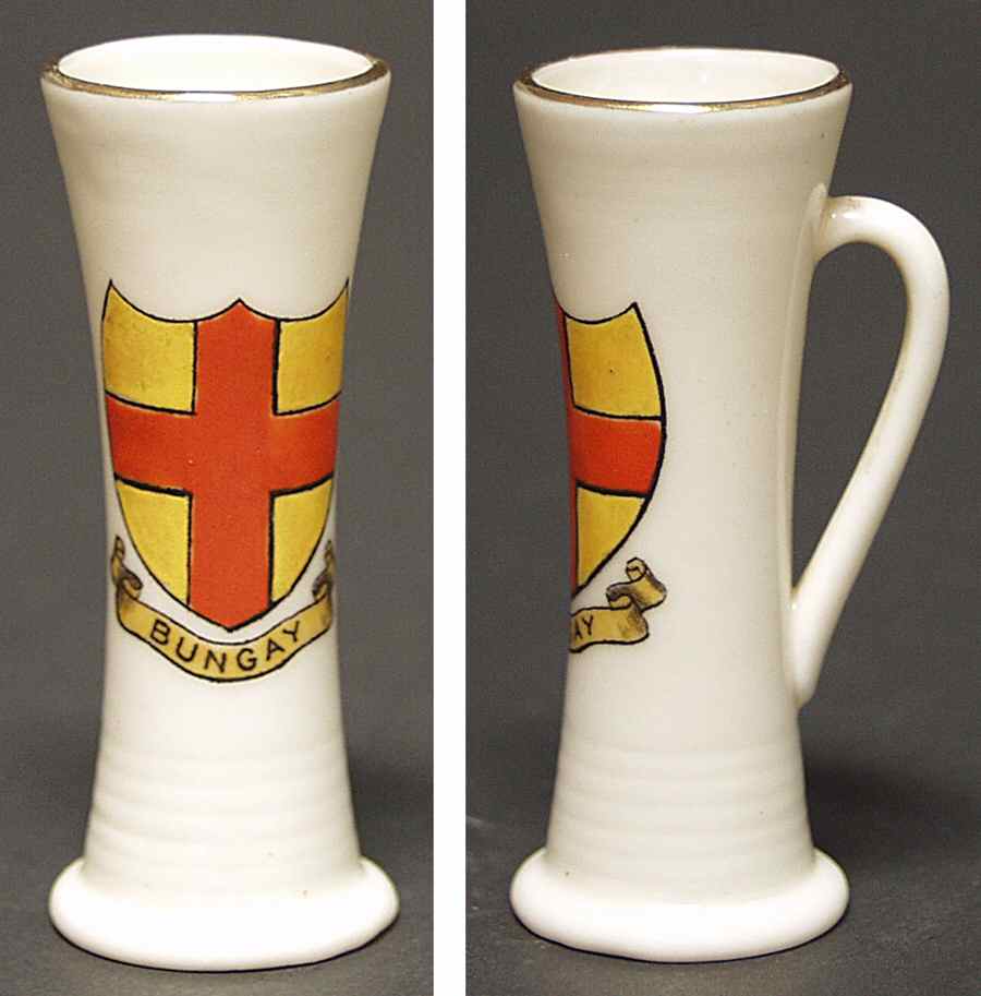 British Crested Ware Tyg-Bungay - No Box by Unknown Manufacturer-1