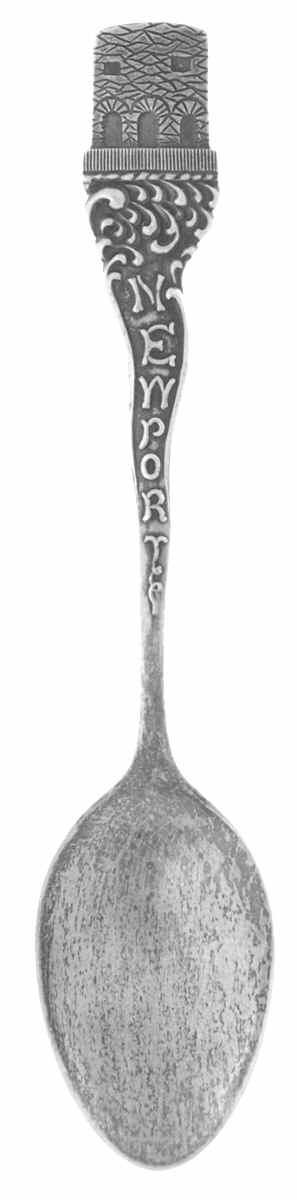 Rhode Island Souvenir Spoon Newport - No Box by Unknown Mfg Silver-1