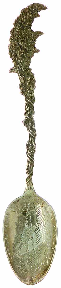 Vermont Souvenir Spoon Carver Falls-Fair Haven - No Box by Unknown Mfg Silver-1