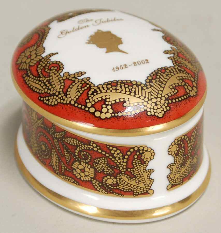 Royalty Giftware Elizabeth Ii Golden Jubilee Box - No Box by Unknown Manufacturer-1