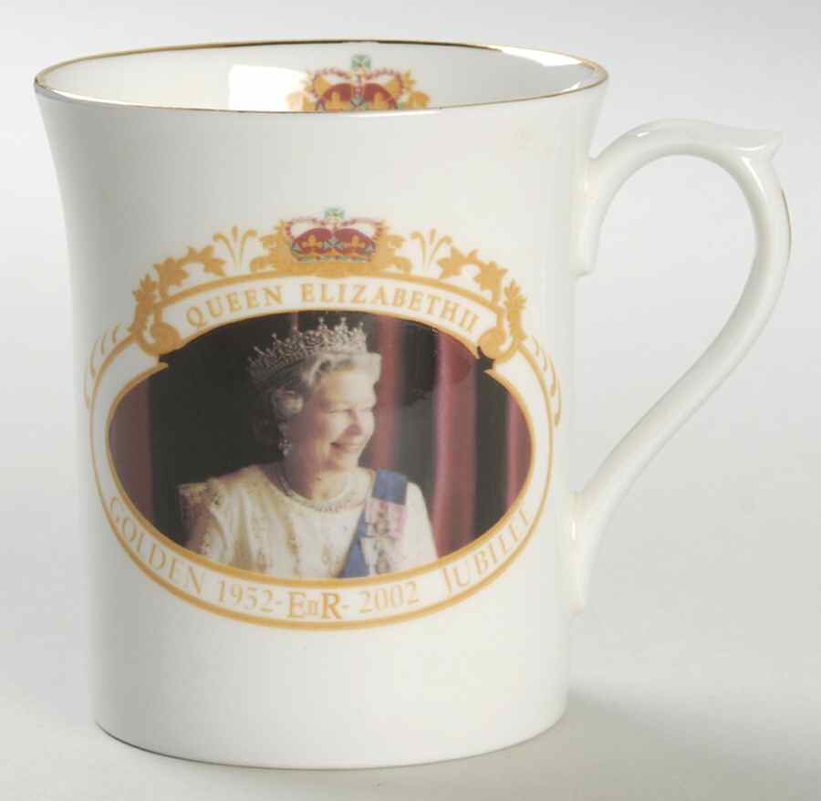 Royalty Giftware Elizabeth Ii Golden Jubilee Mug - No Box by Unknown Manufacturer-1