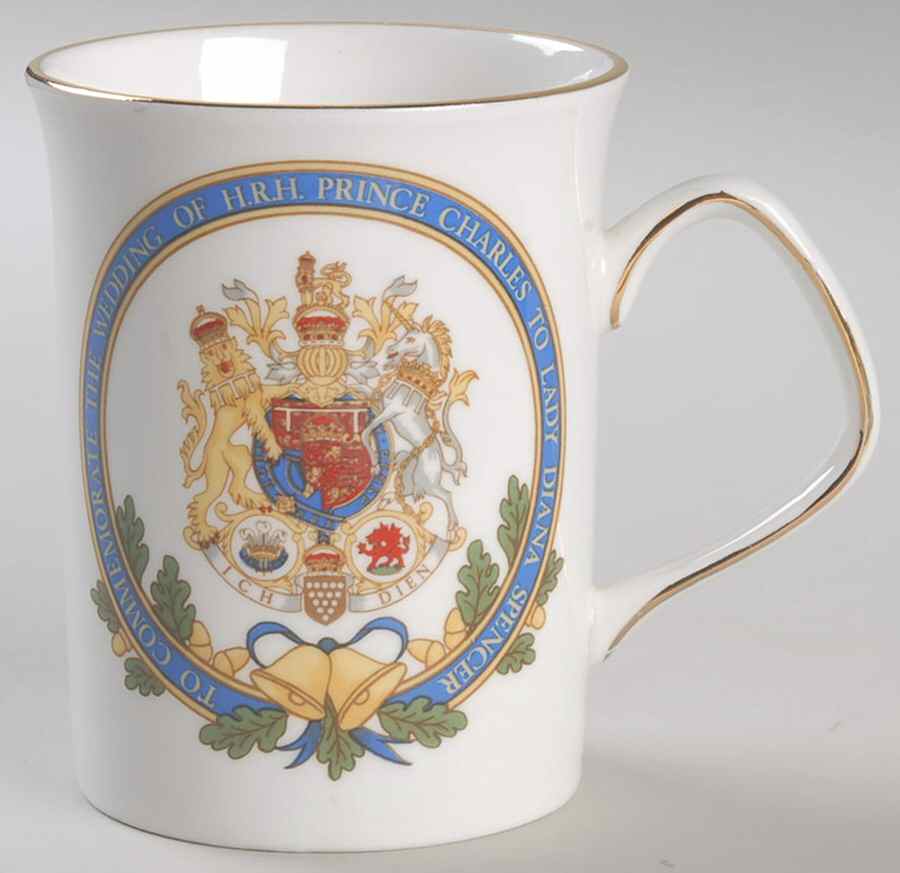 Royalty Giftware Charles & Diana Wedding Mug - No Box by Unknown Manufacturer-1