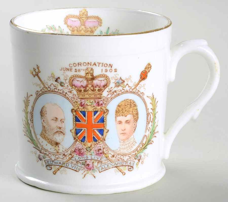 Royalty Giftware Edward Vii & Alexandra Coronation Mug - No Box by Unknown Manufacturer-1
