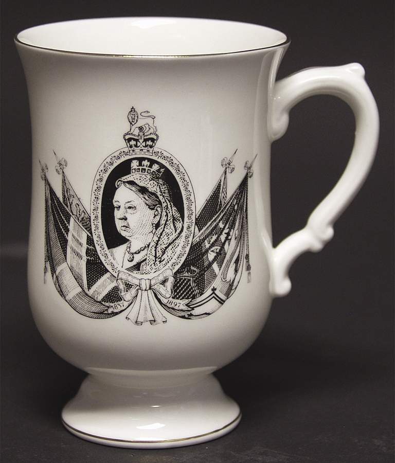 Royalty Giftware Victoria Diamond Jubilee Cup - No Box by Unknown Manufacturer-1