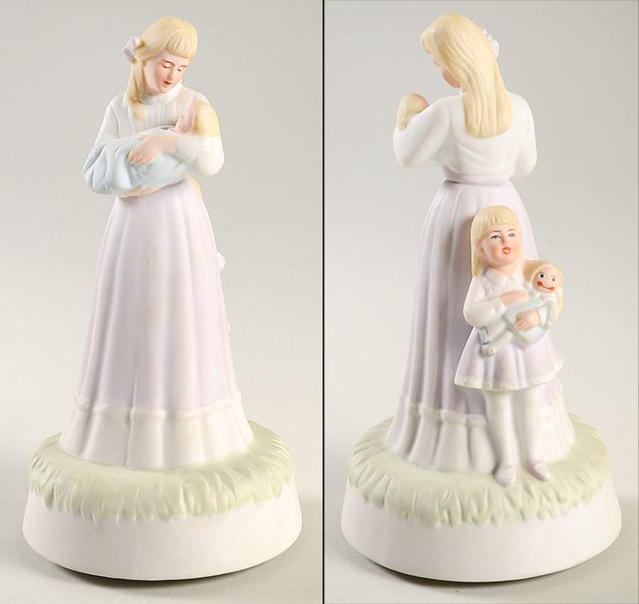 United States Gallery of Art Figurine Mary Anne-Musical Figurine - No Box by U.S. Gallery of Art-1