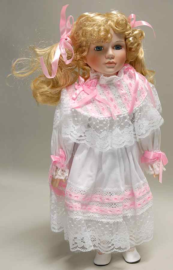 Porcelain Dolls Daisy - Boxed by Unknown Mfg Collectibles-1