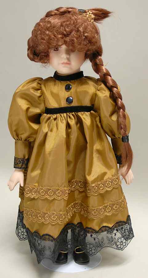 Porcelain Dolls Greta  - Boxed by Unknown Mfg Collectibles-1