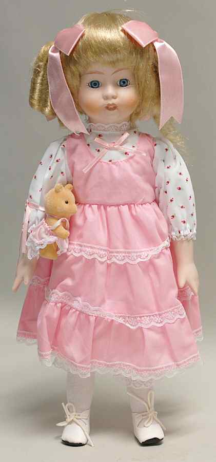 Porcelain Dolls Lauren Anne Doll - Boxed by Unknown Mfg Collectibles-1