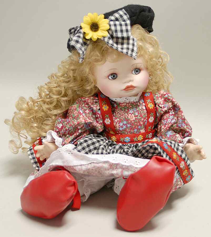 Porcelain Dolls Muffin - Boxed by Unknown Mfg Collectibles-1