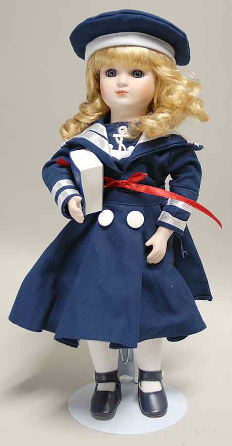 Porcelain Dolls Katie - Boxed by Unknown Mfg Collectibles-1