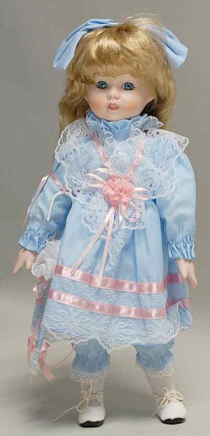 Porcelain Dolls Lauren Anne Doll - No Box by Unknown Mfg Collectibles-1