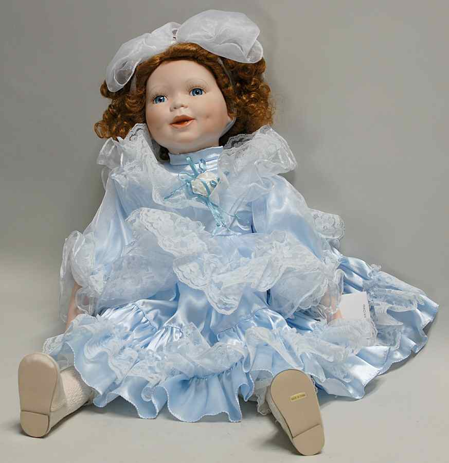 Porcelain Dolls Evelyn  - No Box by Unknown Mfg Collectibles-1