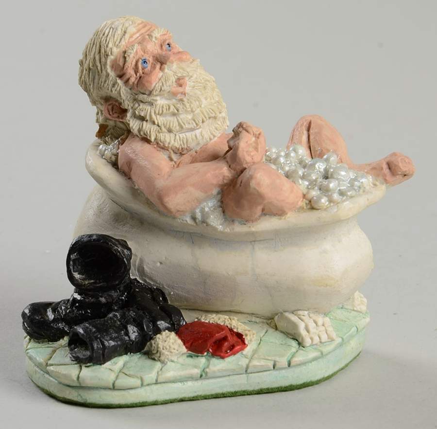 Jolly Old Elf Bathtub Santa - No Box by United Design-1