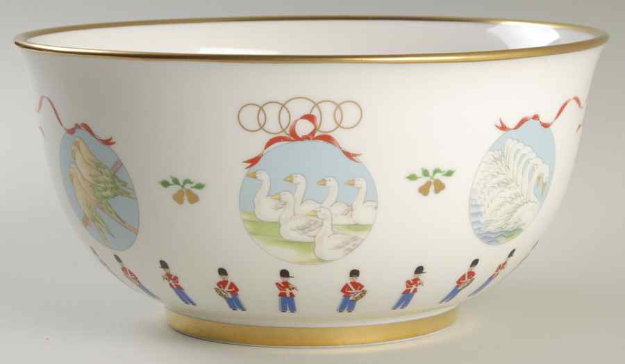 Twelve Days of Christmas Twelve Days Of Christmas Bowl - No Box by US Historical Society-1
