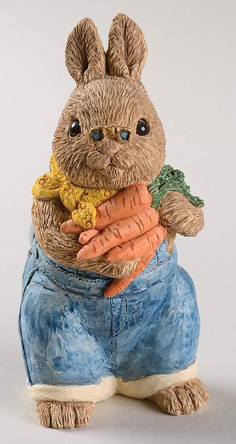 Easter Bunny Family Grandpa With Carrots - Boxed by United Design-1