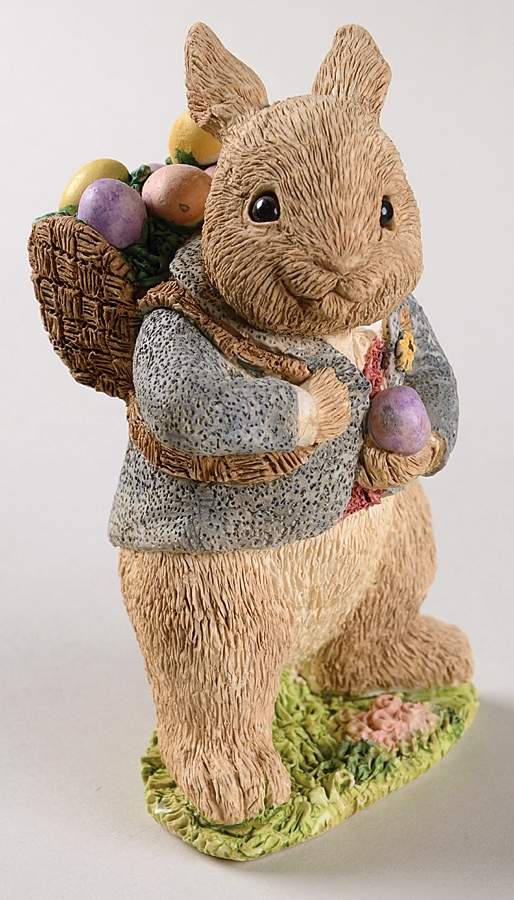 Easter Bunny Family Easter Bunny With Back Pack - Boxed by United Design-1