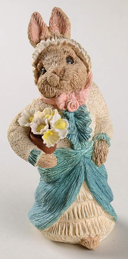 Easter Bunny Family Victorian Auntie Bunny - Boxed by United Design-1