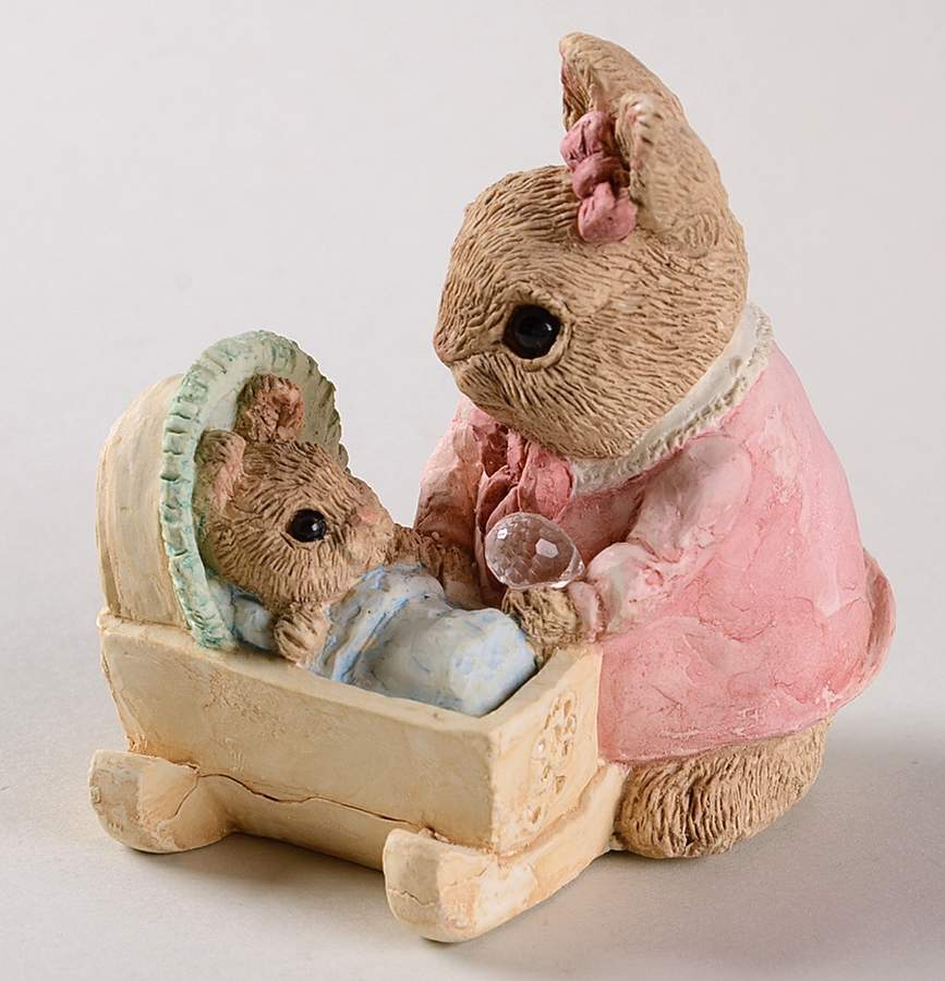 Easter Bunny Family Rock-A-Bye Bunny - No Box by United Design-1