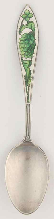 Flowers of the Month October-Calendula - No Box by Unknown Mfg Silver-1