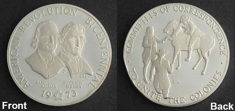 American Revolution Bicentennial Commitees Of Correspondence - Boxed by United States Mint-1