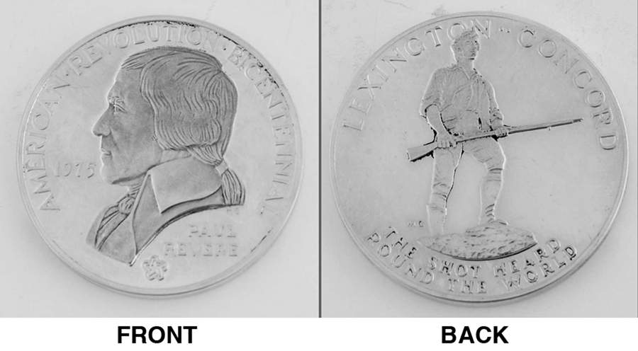 American Revolution Bicentennial Lexington-Concord - Boxed by United States Mint-1