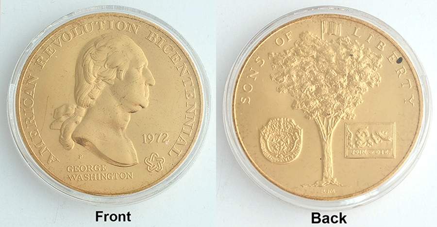 American Revolution Bicentennial Sons Of Liberty Tree - With Box by United States Mint-1
