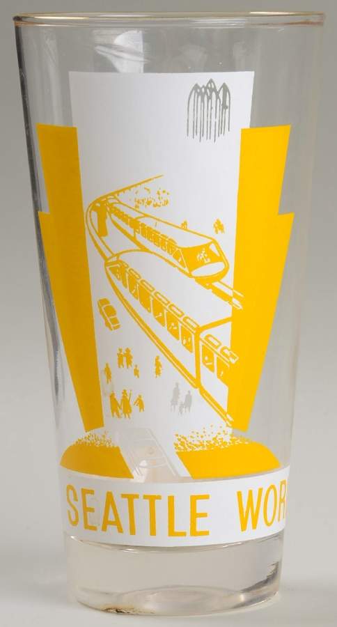 World's Fair Glassware Monorail - No Box by Unknown Manufacturer-1