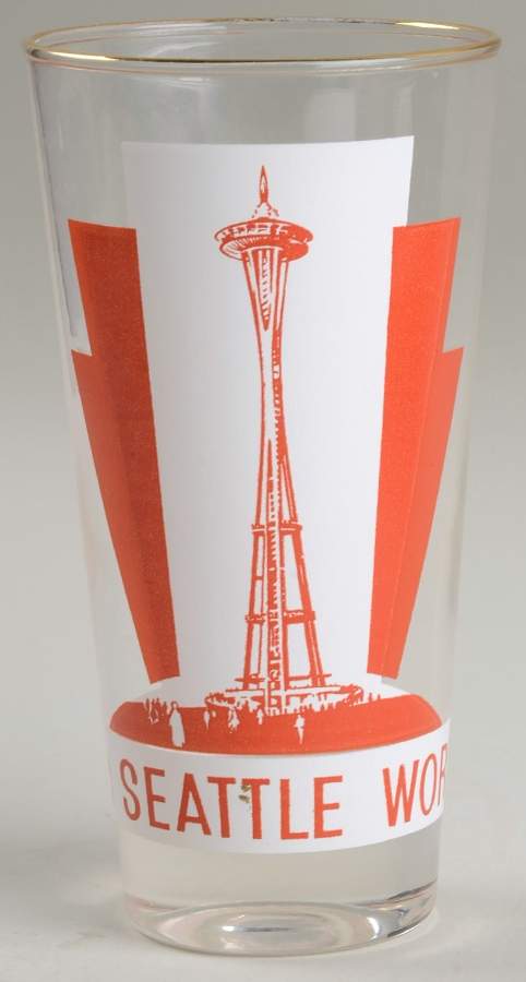 World's Fair Glassware Space Needle - No Box by Unknown Manufacturer-1