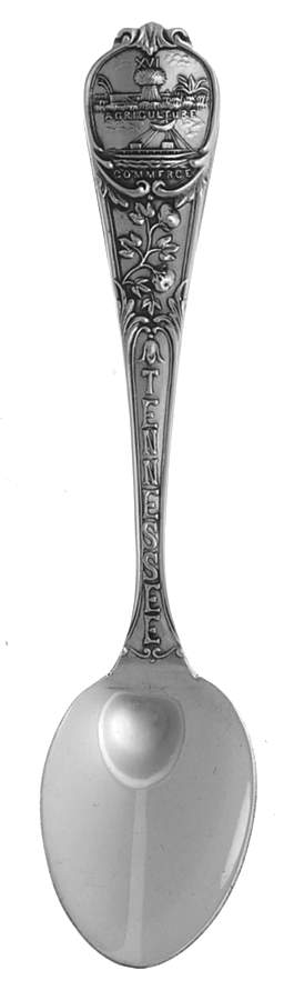 State Demitasse Spoons Tennessee - No Box by Unknown Mfg Silver-1