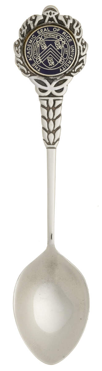 States and Cities Spoons(Silverplate Or Stainless) Rice University Seal(Houston, Tx)  - No Box by Unknown Mfg Silver-1