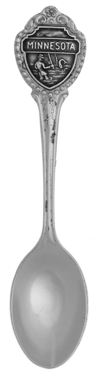 States and Cities Spoons(Silverplate Or Stainless) Minnesota - No Box by Unknown Mfg Silver-1