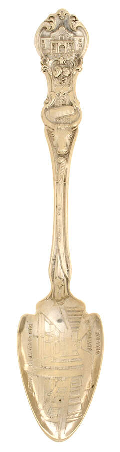 States and Cities Spoons(Silverplate Or Stainless) Dallas Texas - No Box by Unknown Mfg Silver-1
