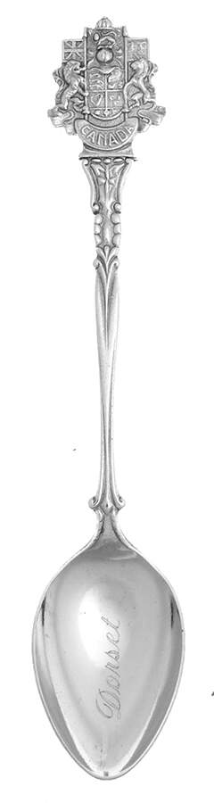 International Souvenir Spoons Canada (Mono Bowl; Dorset) - No Box by Unknown Mfg Silver-1