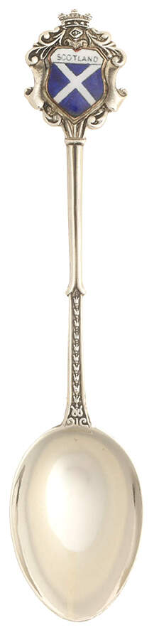 International Souvenir Spoons Scotland - No Box by Unknown Mfg Silver-1