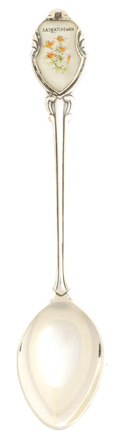 International Souvenir Spoons Saskatchewan - No Box by Unknown Mfg Silver-1
